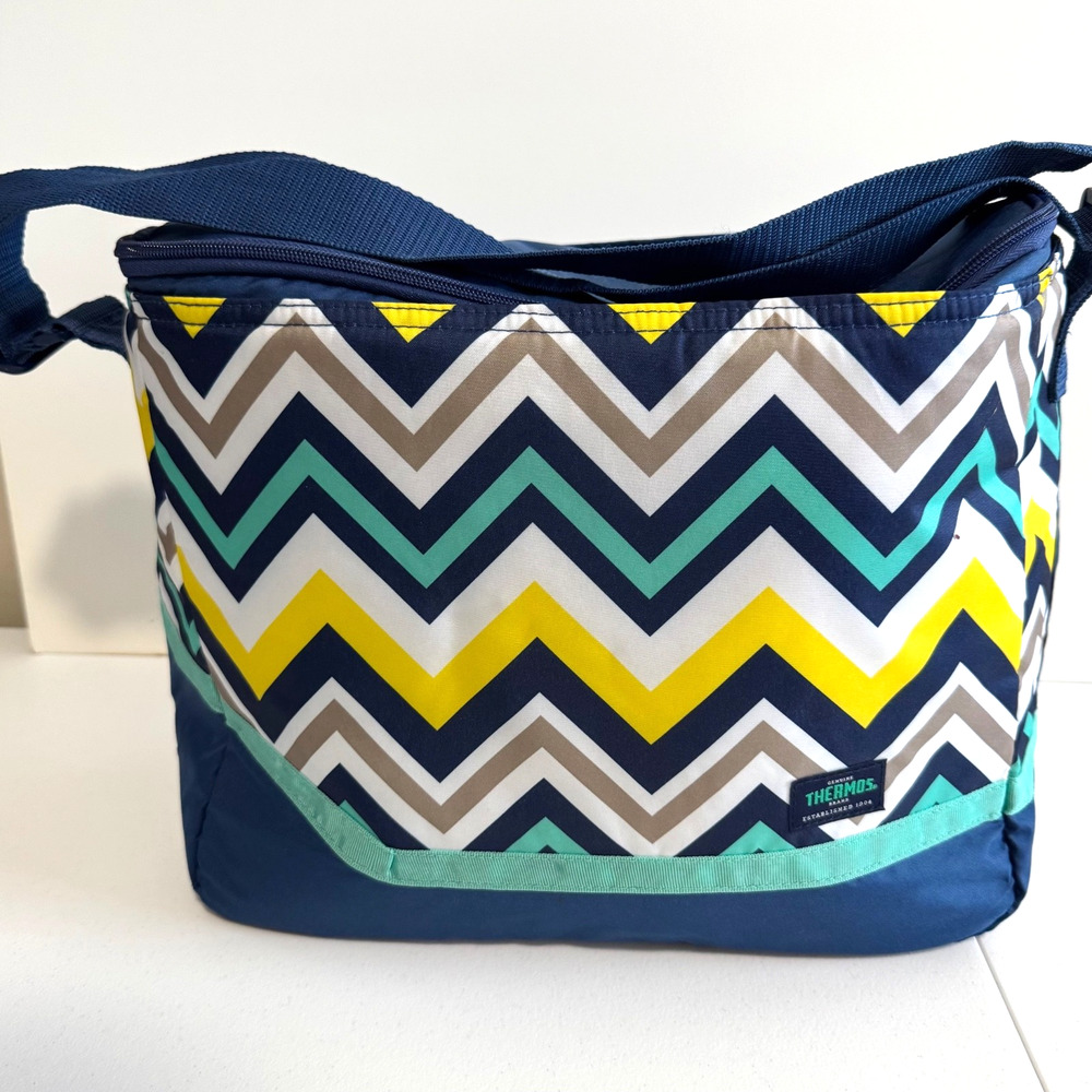 Thermos Insulated Tote Bag Cooler With Zipper, Large Capacity